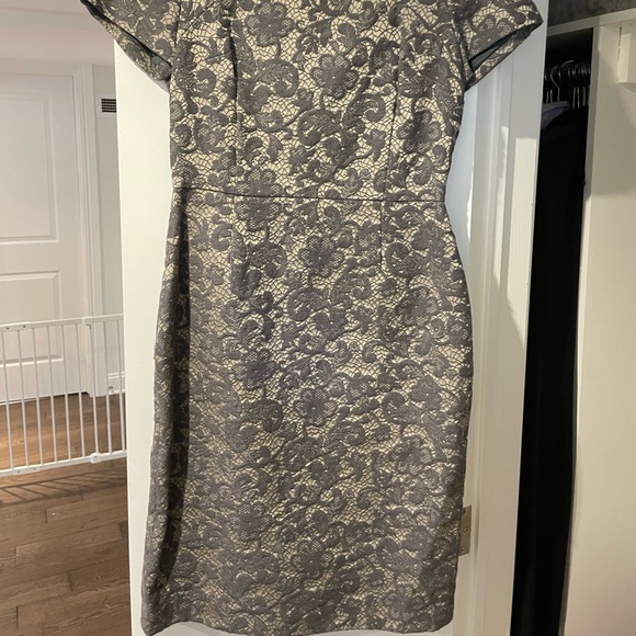 Banana republic dress in mauve and grey - Picture 3 of 3